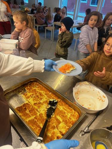 Fiskegrateng er en favoritt på SFO